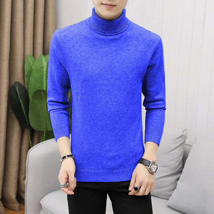Turtleneck sweater with a fine structure for men Lune London