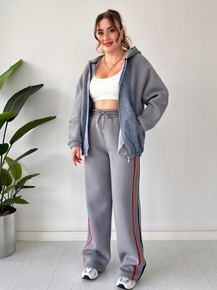 Lune London women's tracksuit and sporty hooded sweatshirt