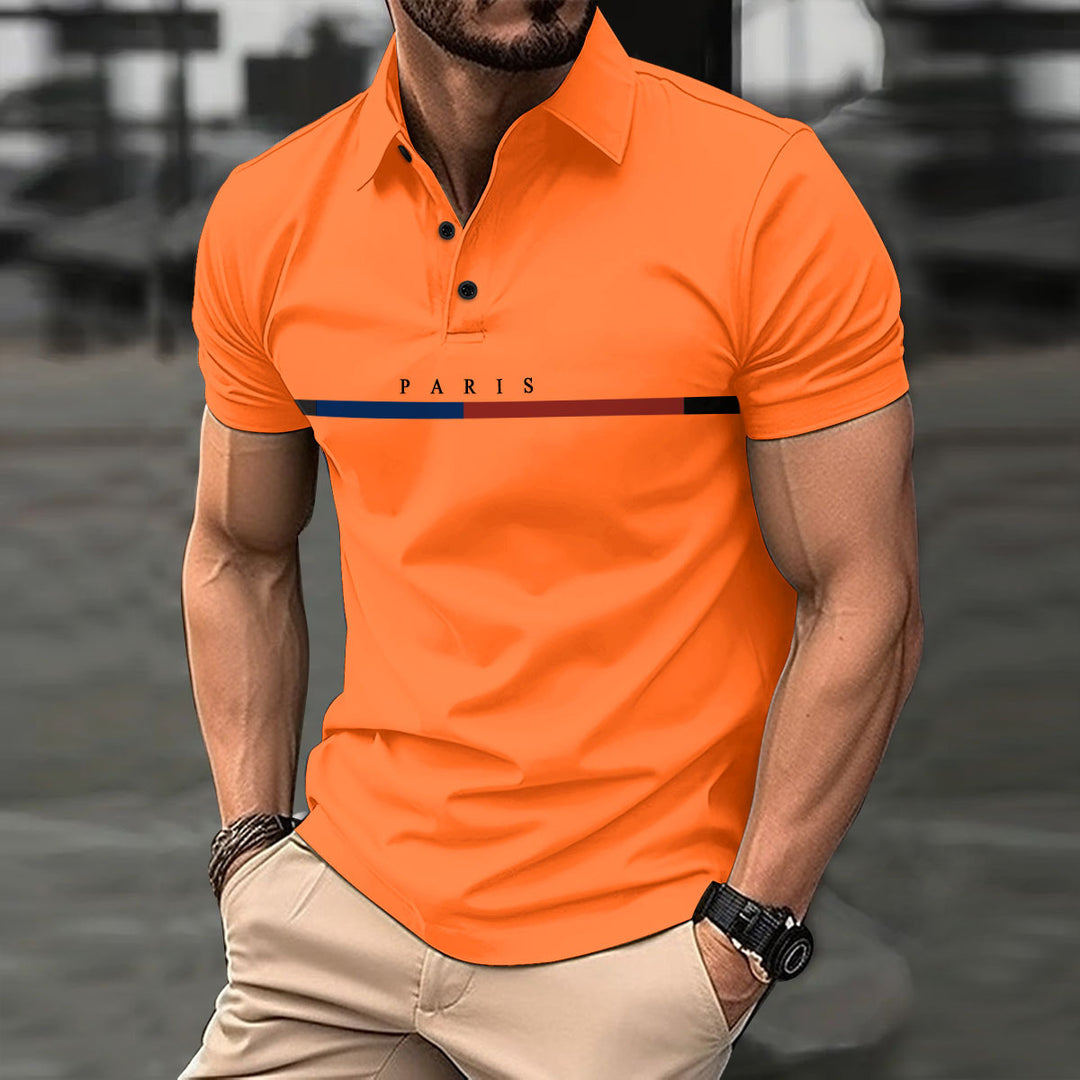 Men's Chic and Stylish Leisure Polo Shirt