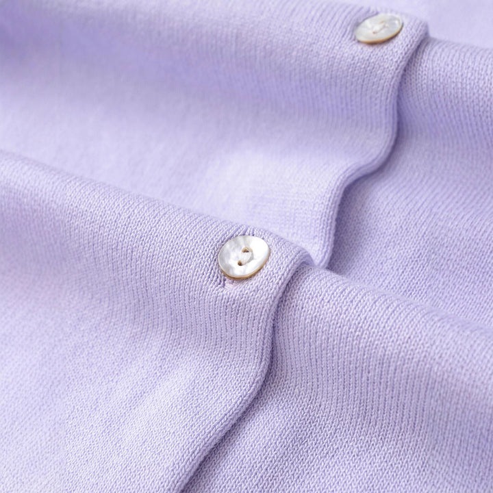 Elegant women's cardigan with fine button details Lune London