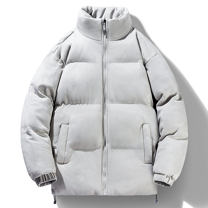 Ladies down jacket with high collar and pockets Lune London