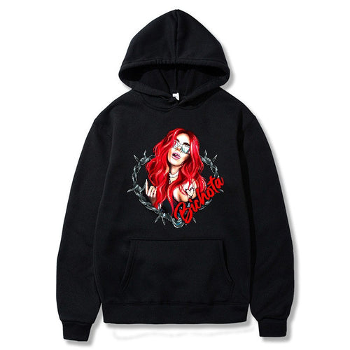 Women’s hoodie with artistic graphic print and cozy fit Chic & Stil