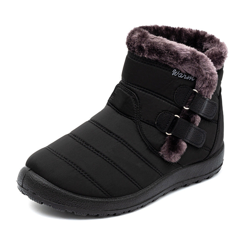 Bottes d'hiver à lacets isolées et chaudes pour femmes Lune London