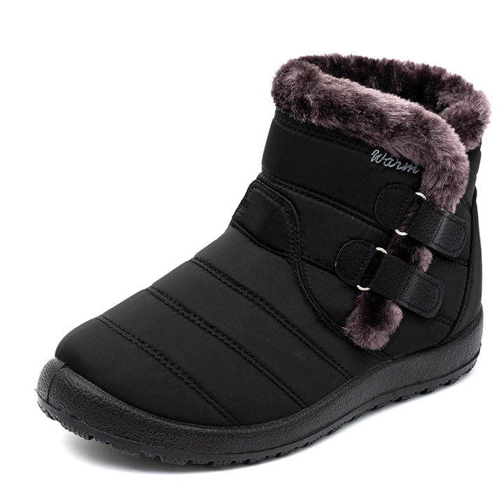 Bottes d'hiver à lacets isolées et chaudes pour femmes Lune London
