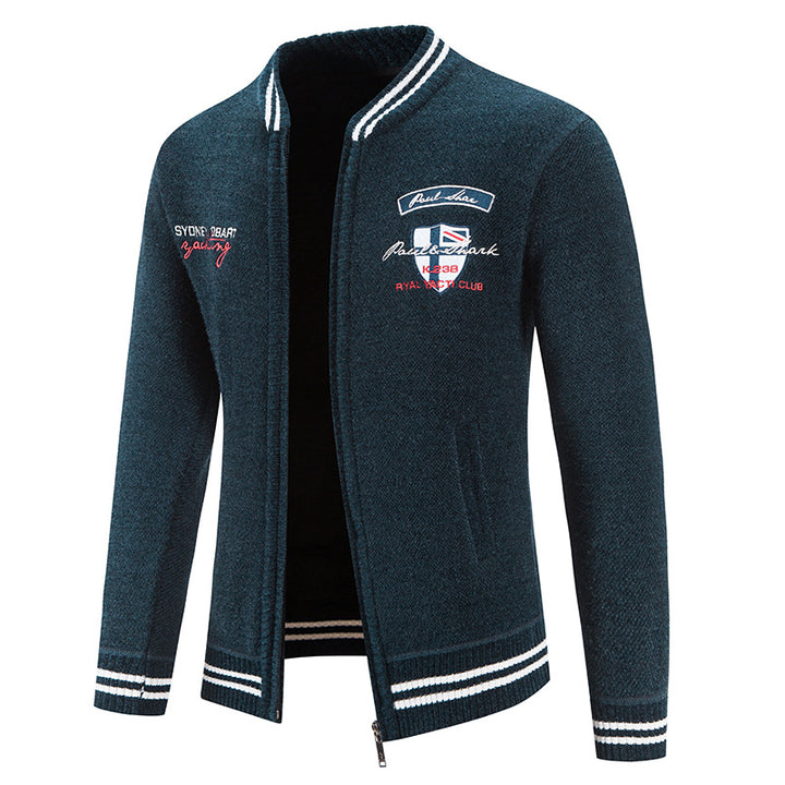 Men's sport knitted jacket with versatile design Lune London
