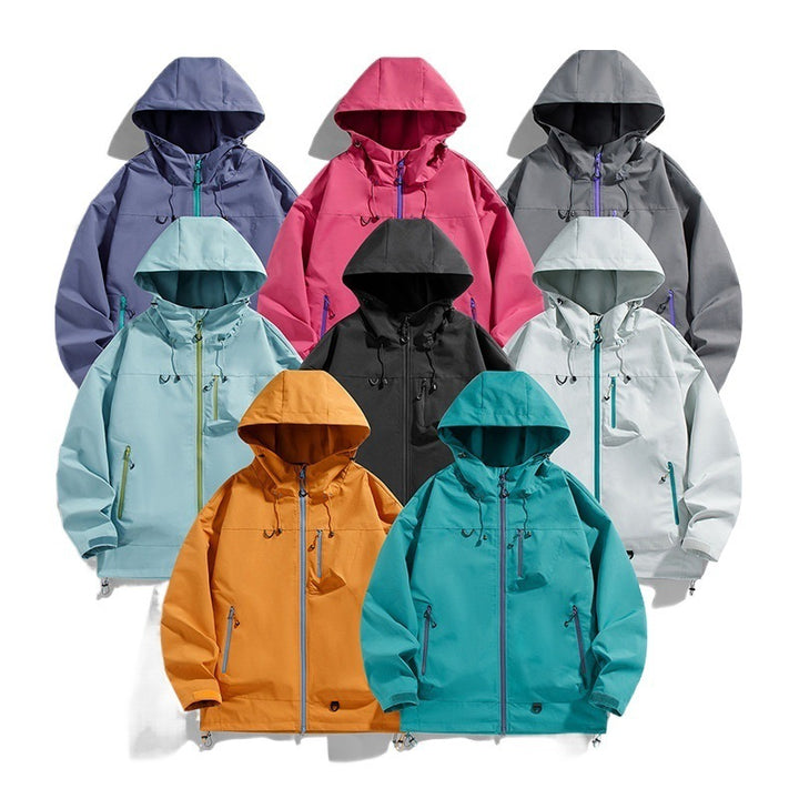 Functional jacket for men with breathable materials and practical design Lune London