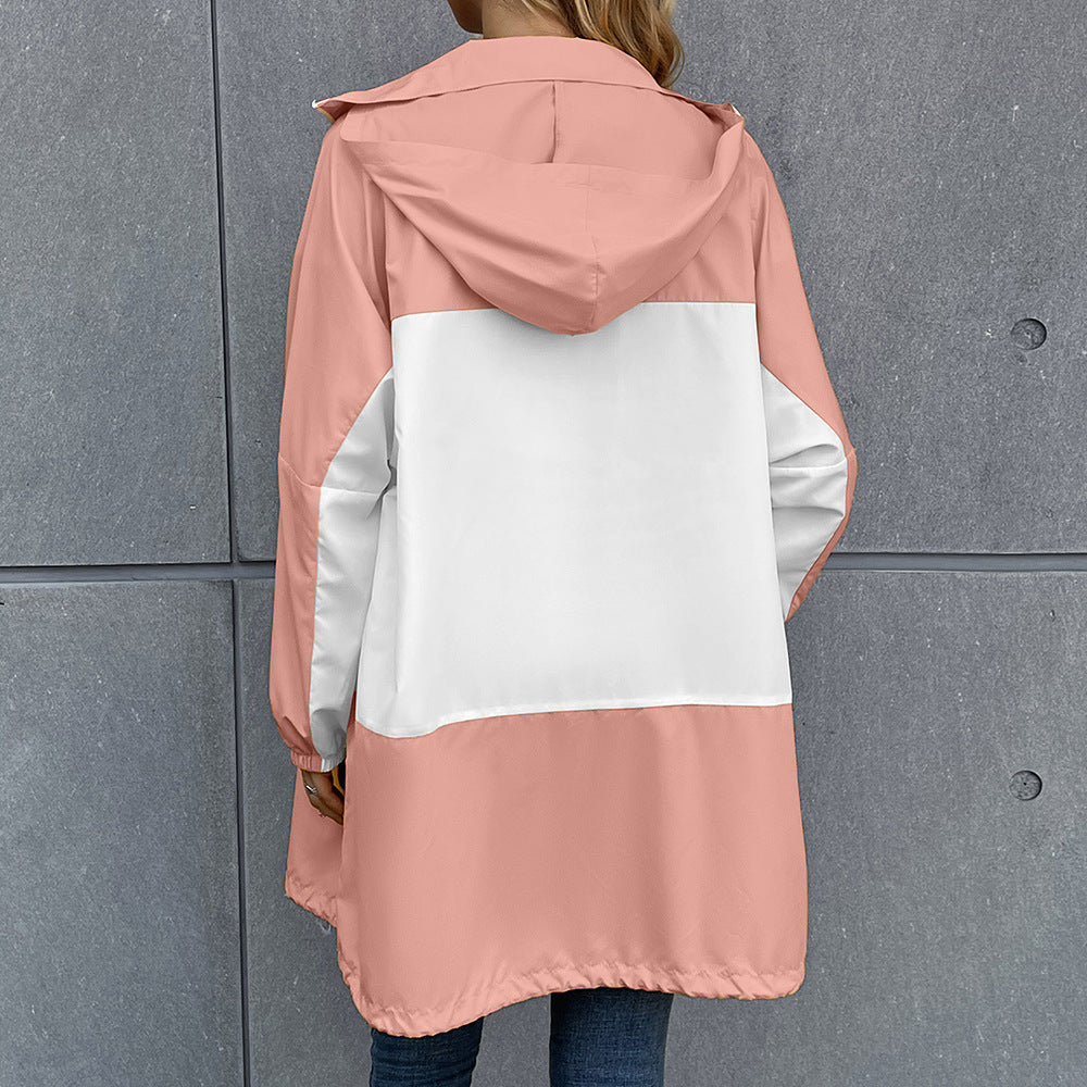 Women's transitional jacket with high collar and sporty fit Lune London