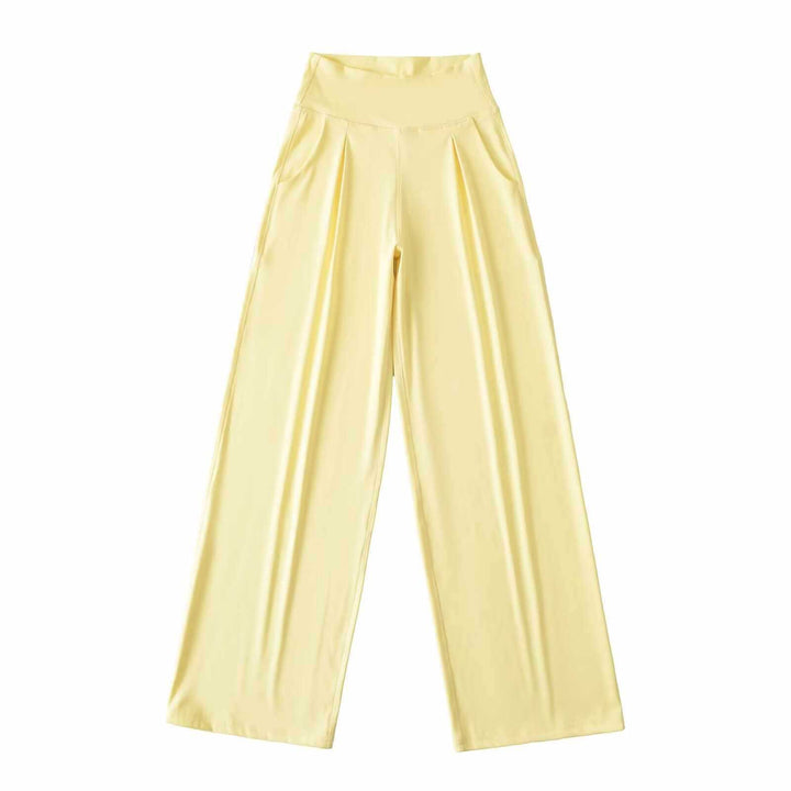 Elegant high-waisted palazzo pants for women Lune London