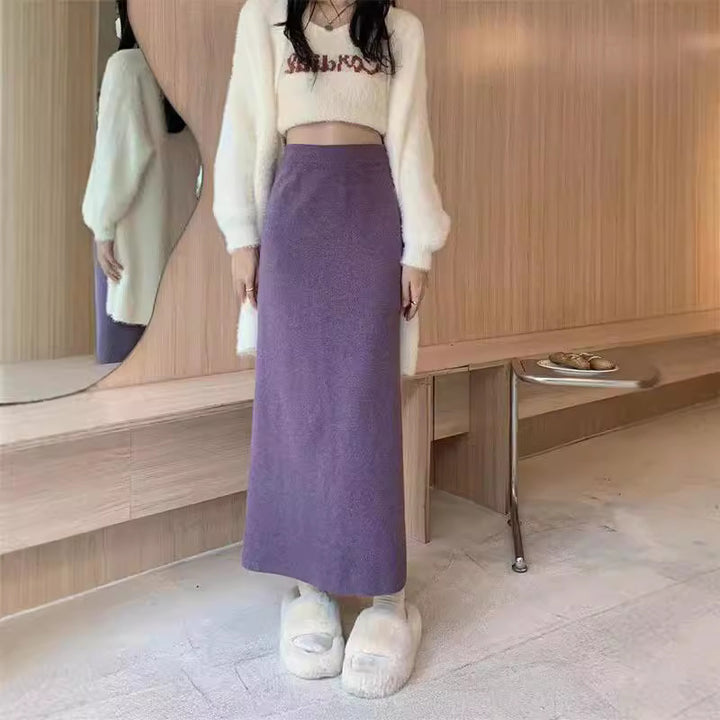 Maxi skirt for women in soft material with elegant cut Lune London