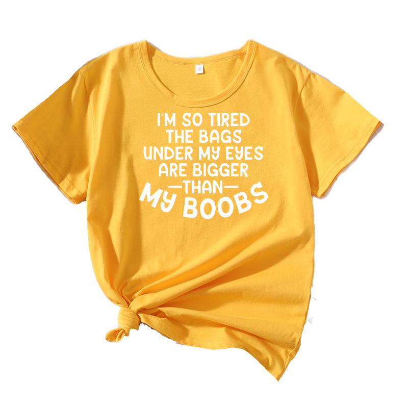 Ladies Leisure Humorous T-shirt Lune London