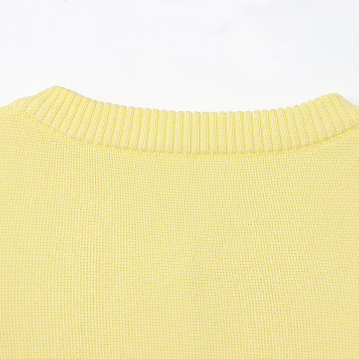 Knitted jacket for women with an elegant button design and practical pockets Lune London
