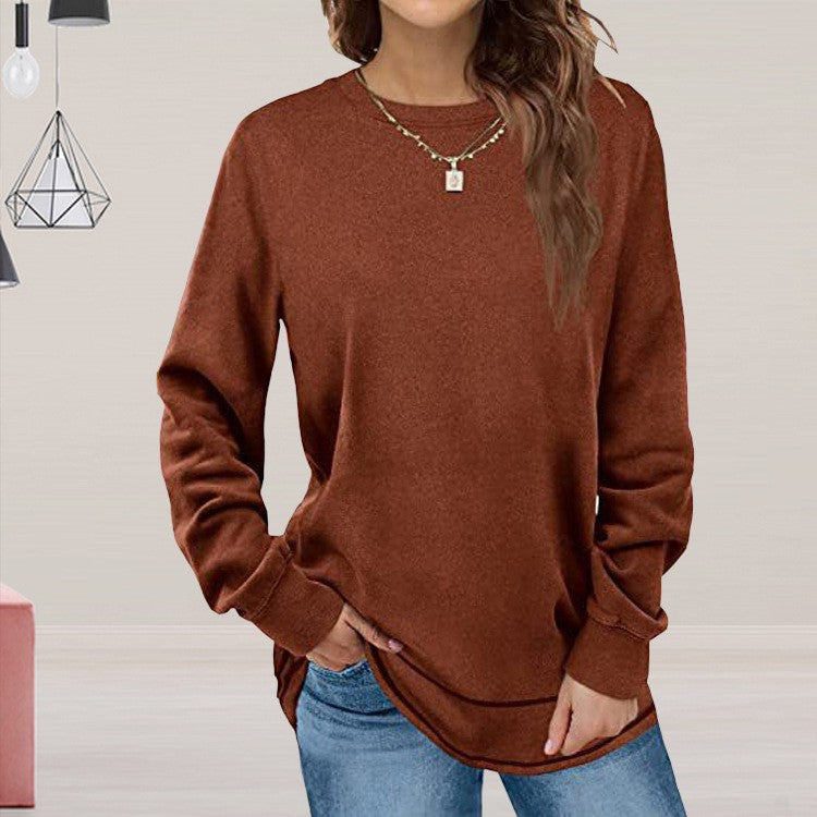 Casual long sleeve fitted women's pullover Lune London