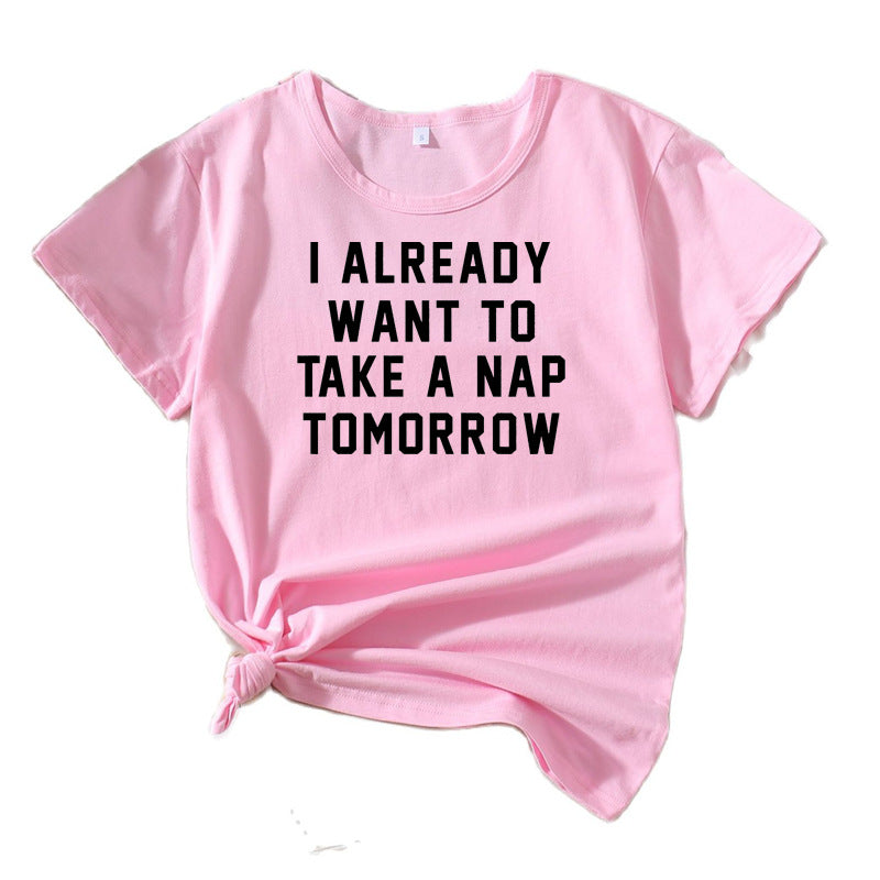 Women's Comfortable Quote T-shirt Lune London