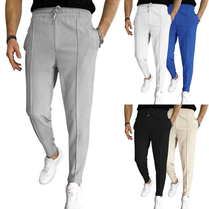 Lune London | Men's Stylish Chino Pants with Elastic Waist and Practical Pockets