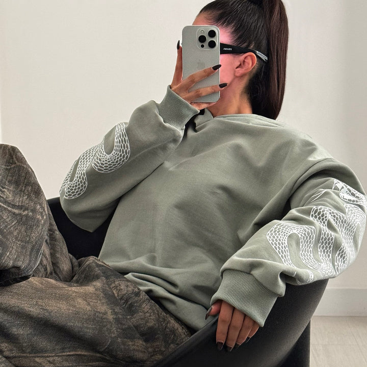 Oversized hoodie for women with trendy details Lune London