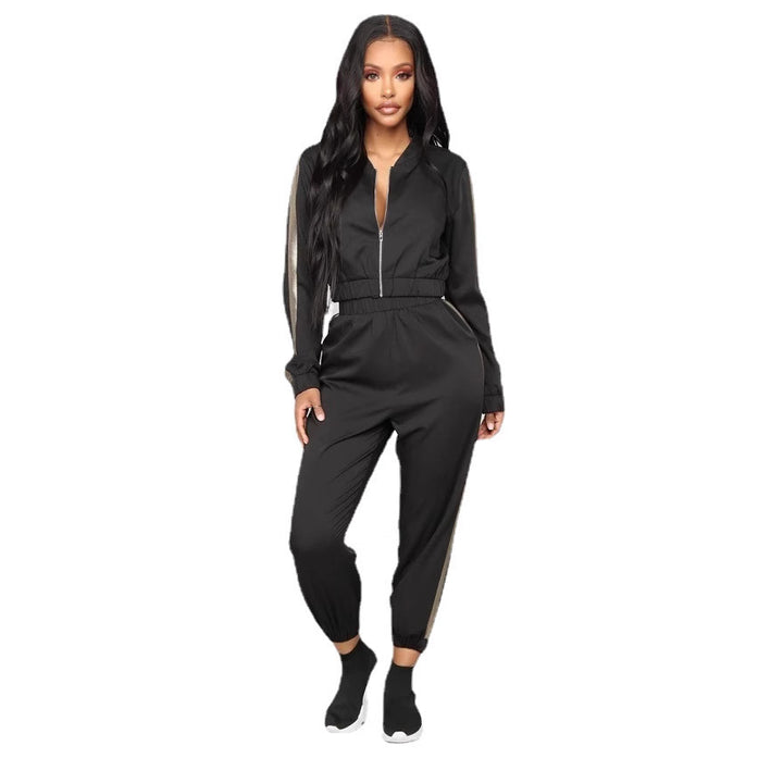 Ladies sporty jumpsuit with zip Chic and Still