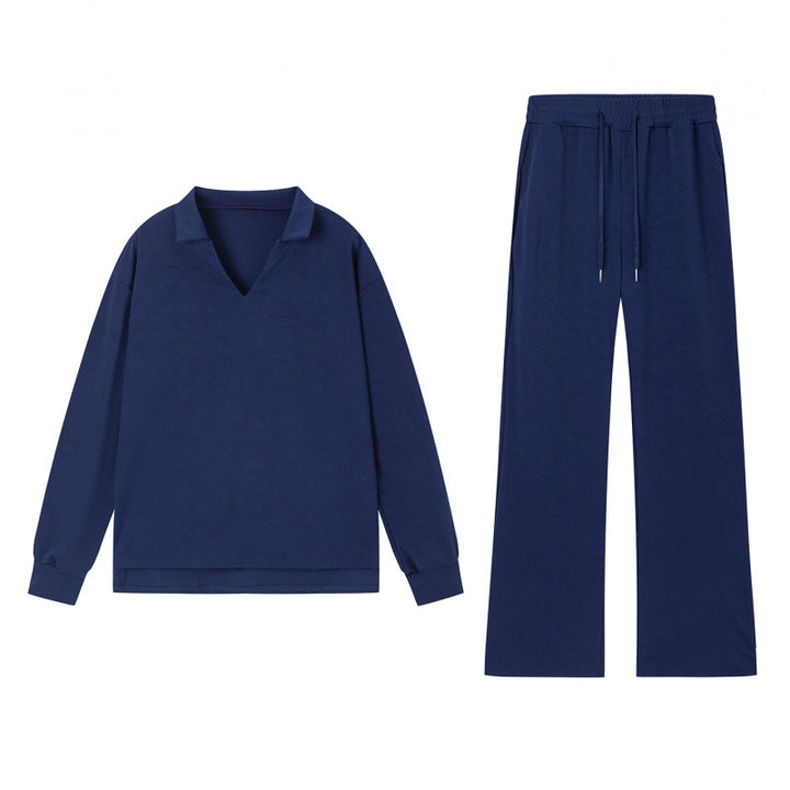 Ensemble de sweat-shirt et pantalon de loisirs pour femmes Chic & Stil