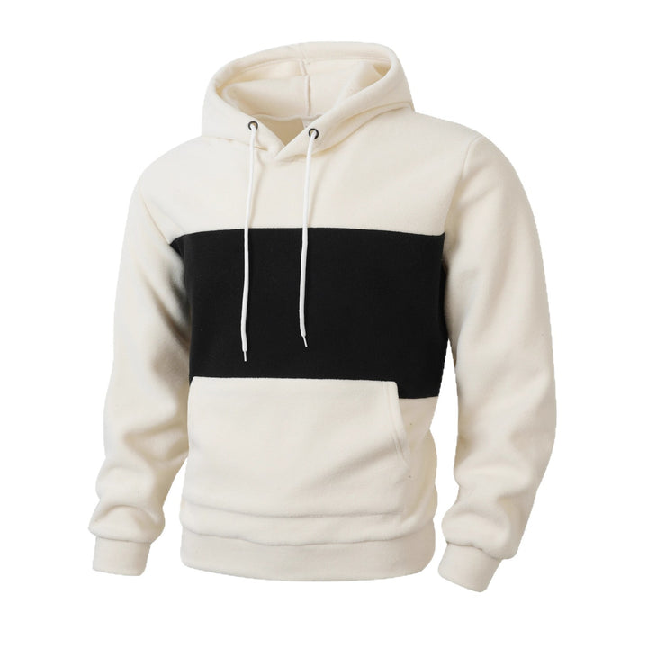 Men's Fleece Hoodie with Innovative Design Lune London