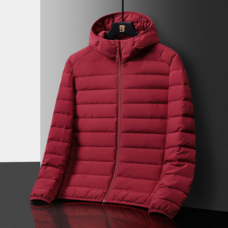 Lightweight insulated quilted jacket for men Lune London