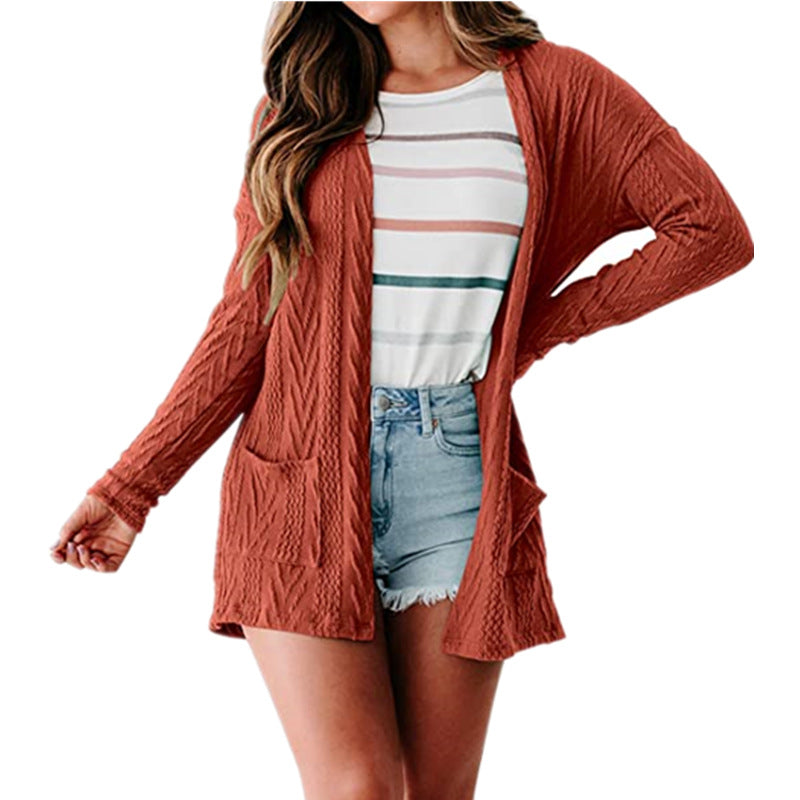 Lady cardigan with a chic and stylish casual design