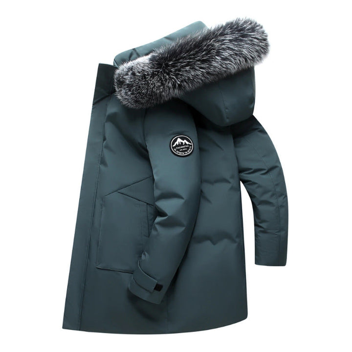 Women's Winter Parka with Removable Hood and Cozy Faux Fur Lune London