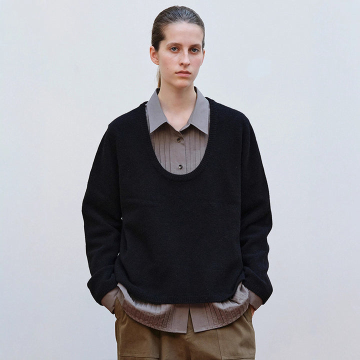 Chemisier léger pour femmes avec design texturé Chic & Stil