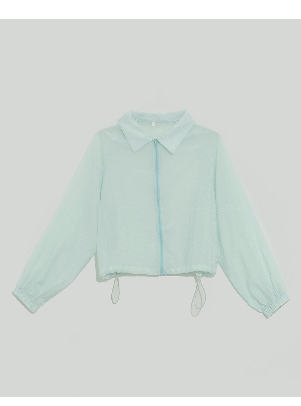 Veste coupe-vent cropped tendance pour femmes avec cordon Chic & Stil