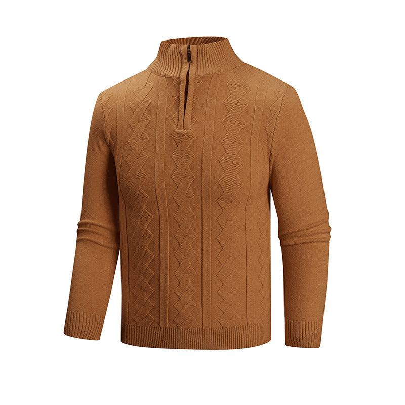 Lune London | Men's knitted sweater with high collar