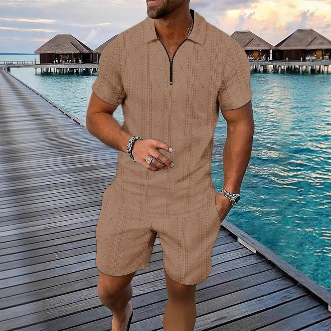 Lune London structured zip casual tracksuit for men