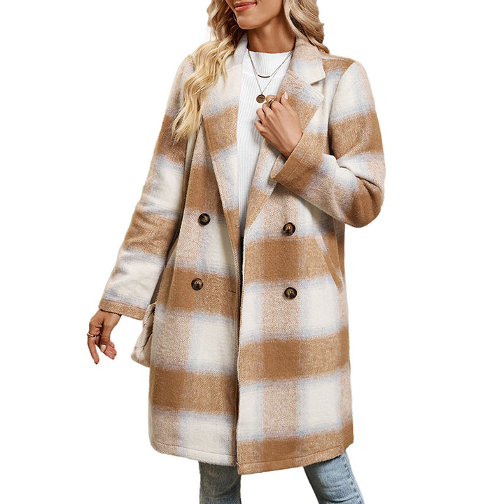 Elegant wool coat for women Lune London