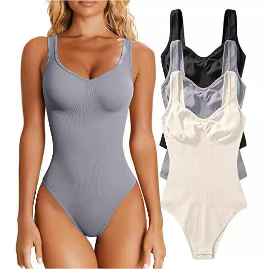 Women's body with spaghetti straps and form-fitting cut Lune London