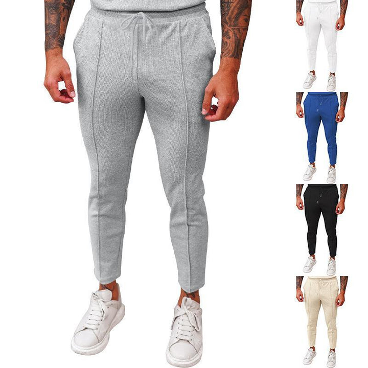 Casual women’s pants with elastic waistband and drawstring Lune London