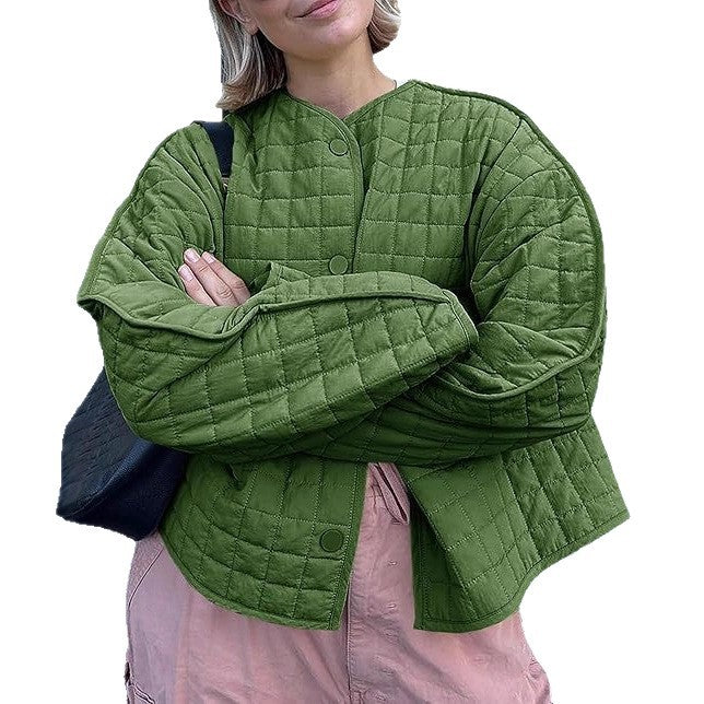 Ladies lightweight quilted jacket trendy Lune London