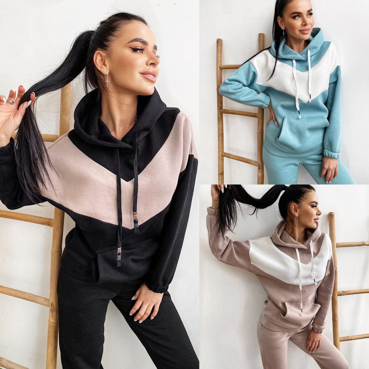 Lune London women's sporty hoodie and jogger pants set
