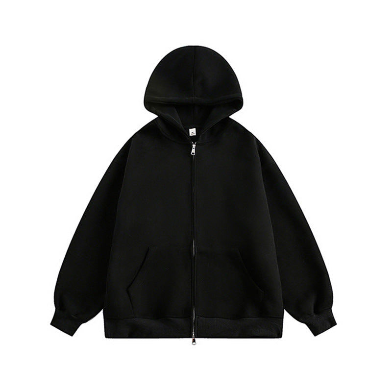 Casual women's hoodie with zipper and pockets Lune London