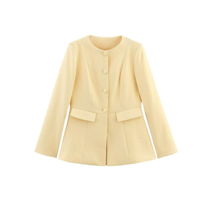 Modern blazer jacket for women with textured design Lune London