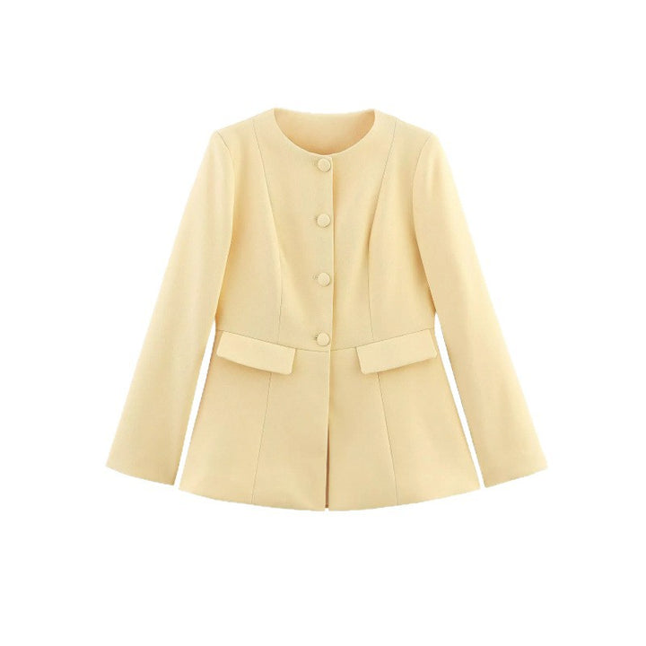 Modern blazer jacket for women with textured design Lune London