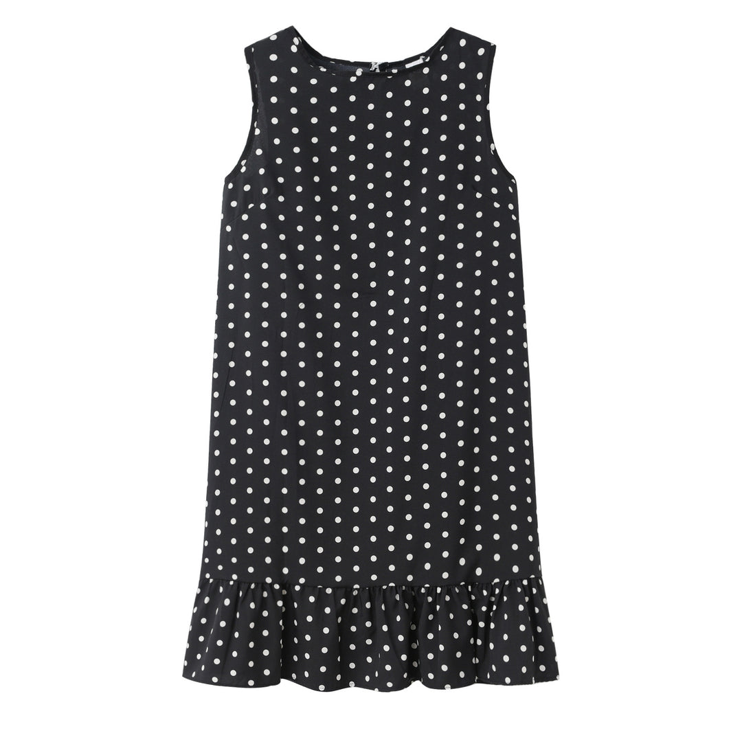 Chic and stylish women's flared hem leisure dress