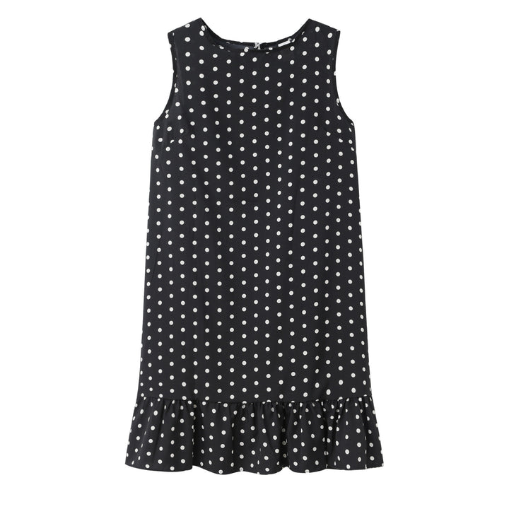 Chic and stylish women's flared hem leisure dress