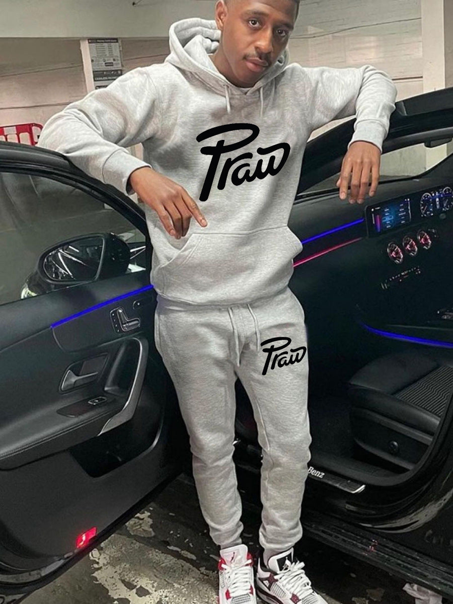 Lune London women's hoodie and jogger set with casual logo print