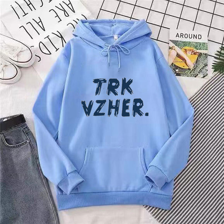Women's hoodie with trendy print Chic & Stil