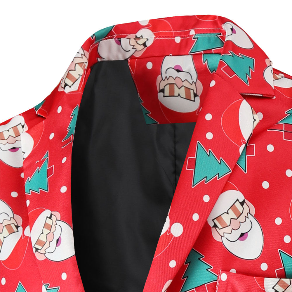 Party jacket for men with a cheerful Christmas design Lune London