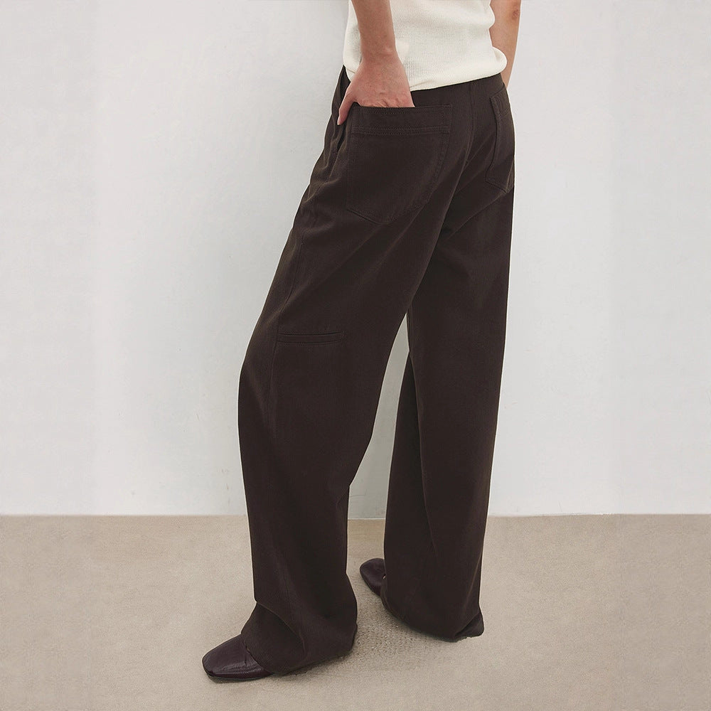 Culotte Chic & Stil femme à taille haute évasée