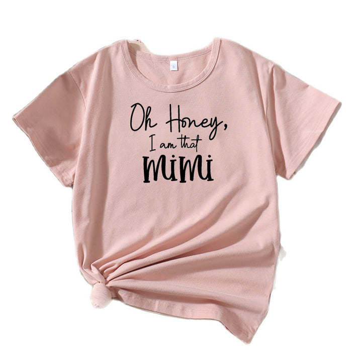Women playful graphic quotes T-shirt Lune London