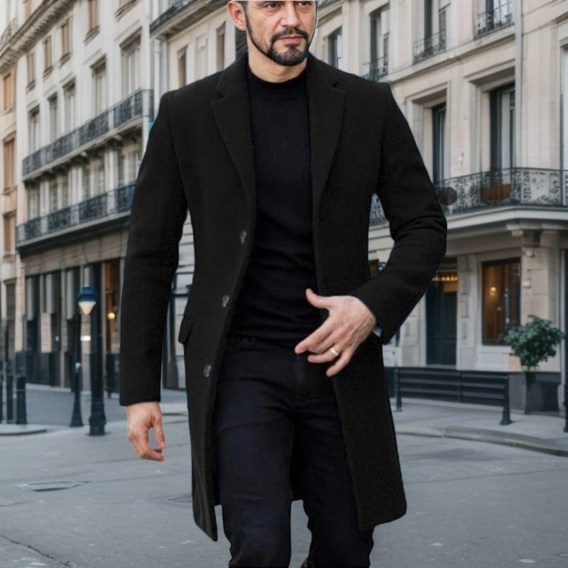 Elegant wool coat for men Lune London 1760428448