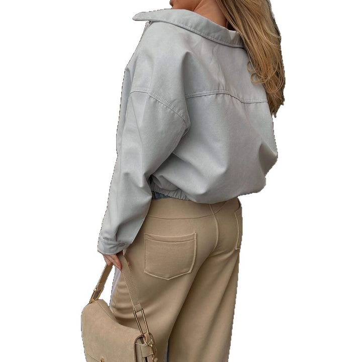 Casual high-waisted pants for women with a striped design Lune London