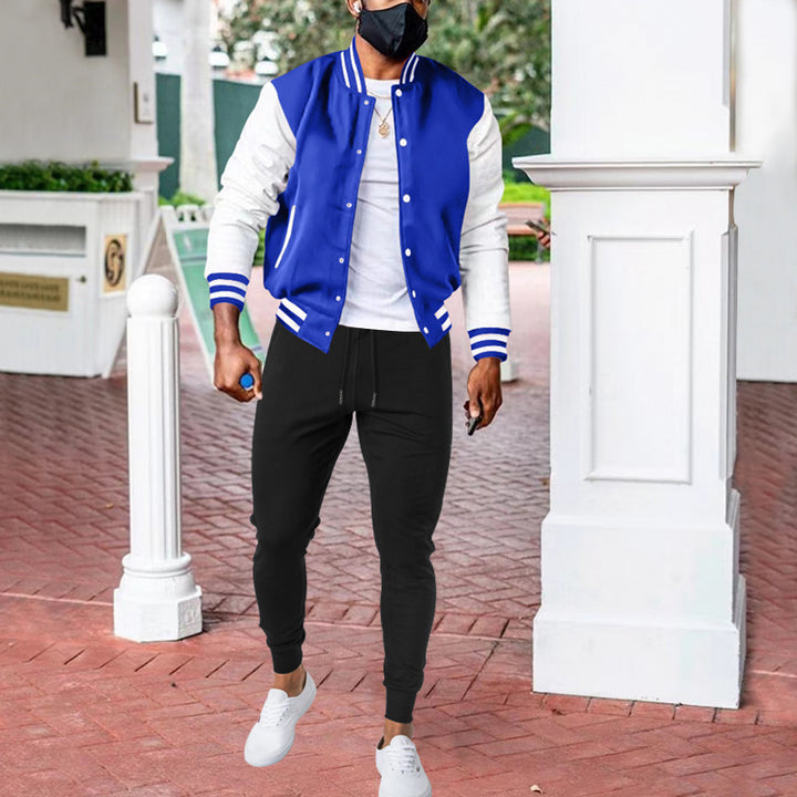 Men's sports jacket with practical pockets and breathable cotton Lune London