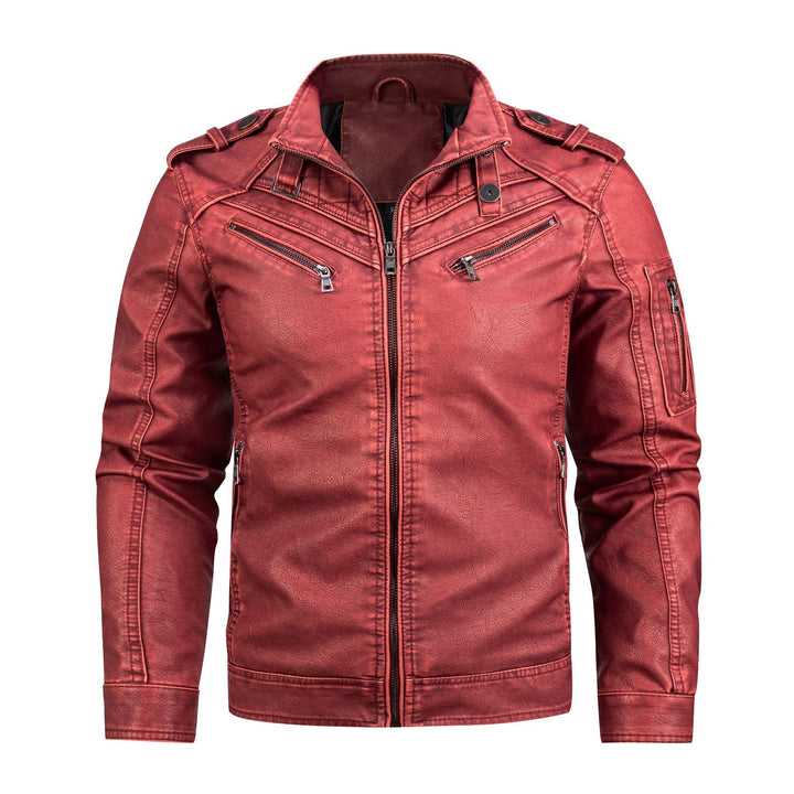 Lune London Faux Leather Jacket for Men