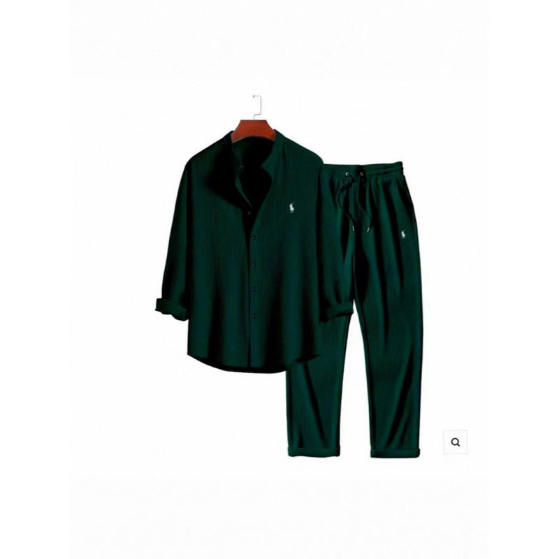 Women's pajama set with elegant shirt and comfortable pants Lune London