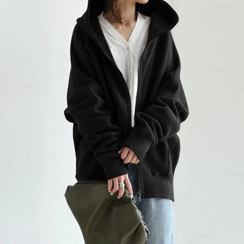 Lune London | Stylish, loose-fitting jacket with a zipper